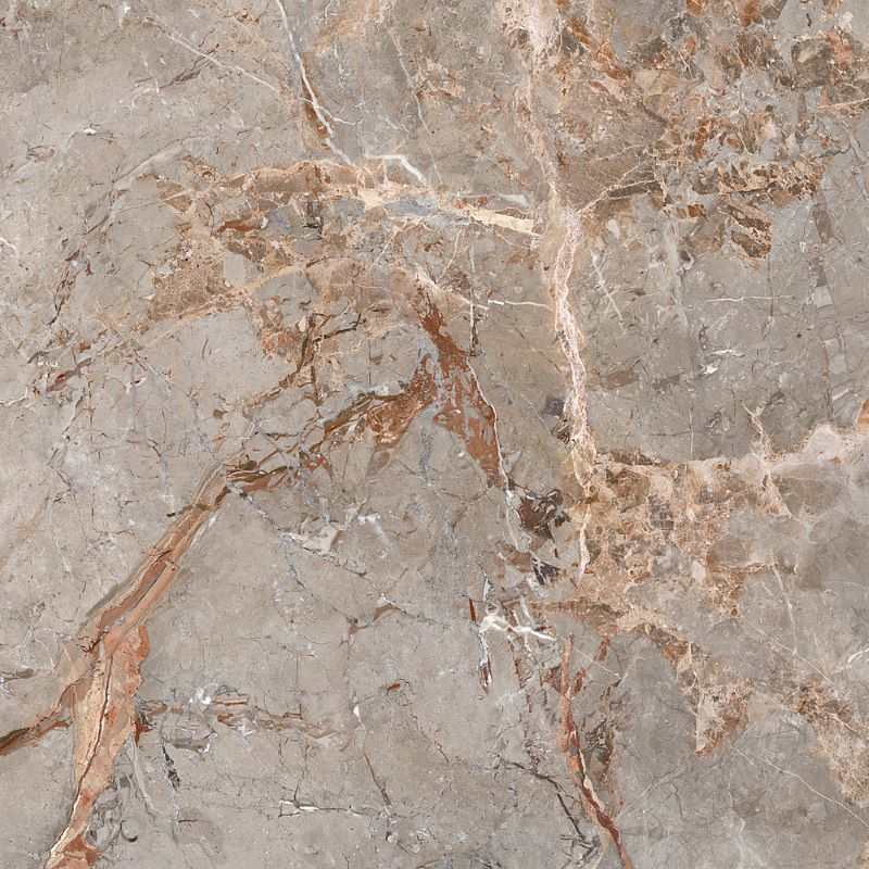Marmerlook Tegel 120×120 – Breccia Argentum Bruin Beige