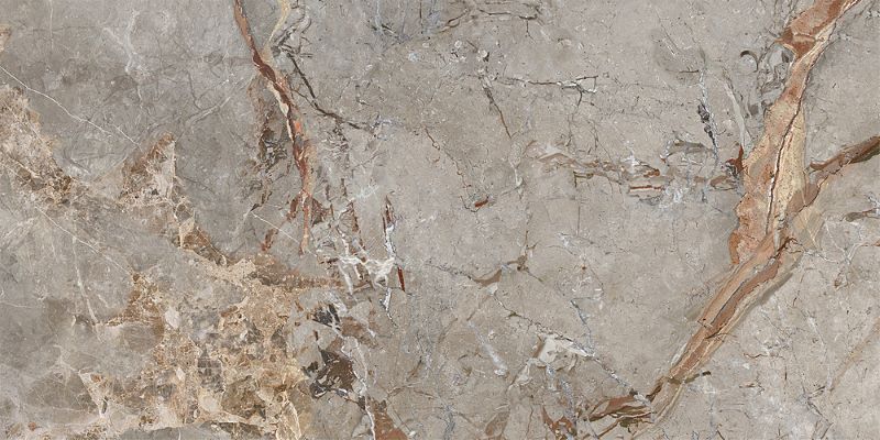 Marmerlook Tegel 60×120 – Breccia Argentum Bruin Beige