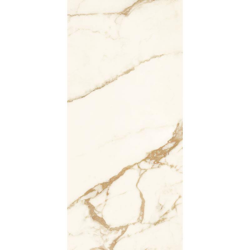 Marmerlook Tegel Slabs 280×120 – Calacatta Oro Wit Beige