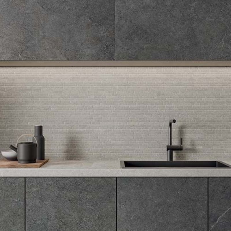 Leisteenlook Tegel 60×120 Limestone Taupe