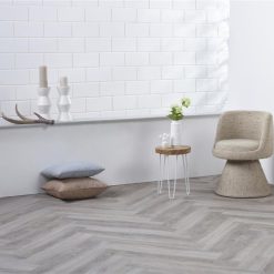 Alternative view of Ambiant Spigato Visgraat Light Grey 73x14,6