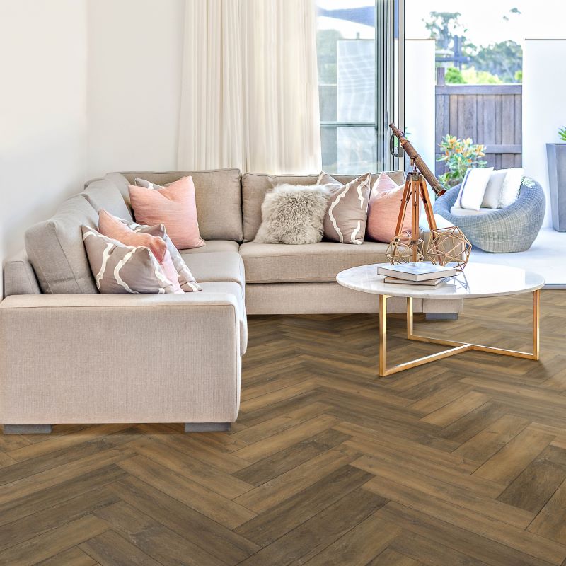 Naturel PVC vloer