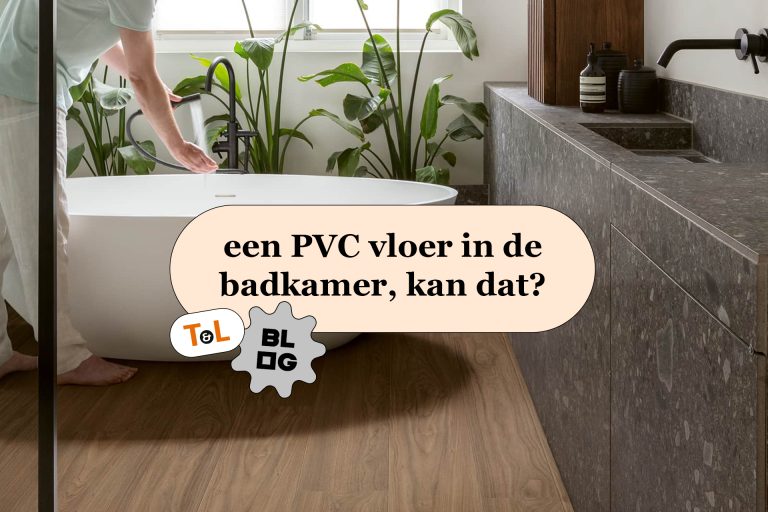 Een PVC vloer in de badkamer, kan dat?