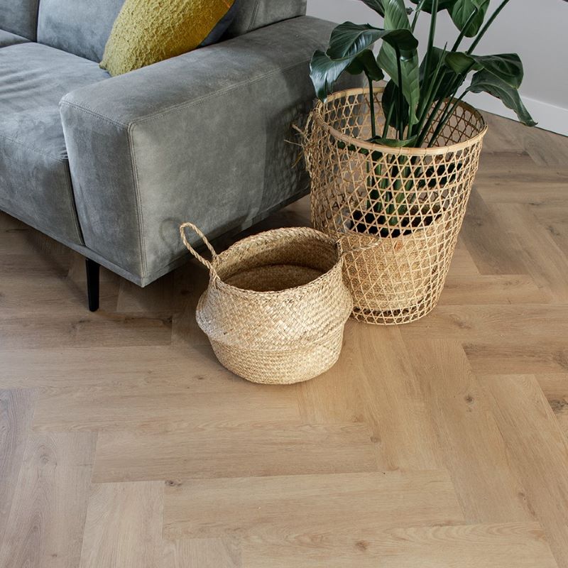 Gelasta Vario Visgraat Prestige Oak Natural Beige 15,3×61,2