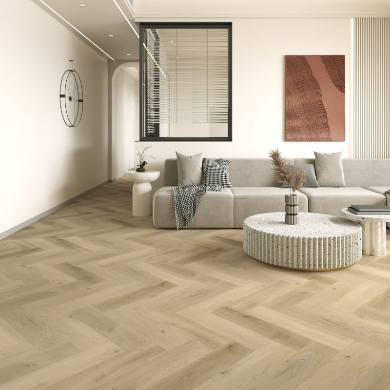 Gelasta Vario Visgraat Prestige Oak Smoked Light Beige 15,3×61,2