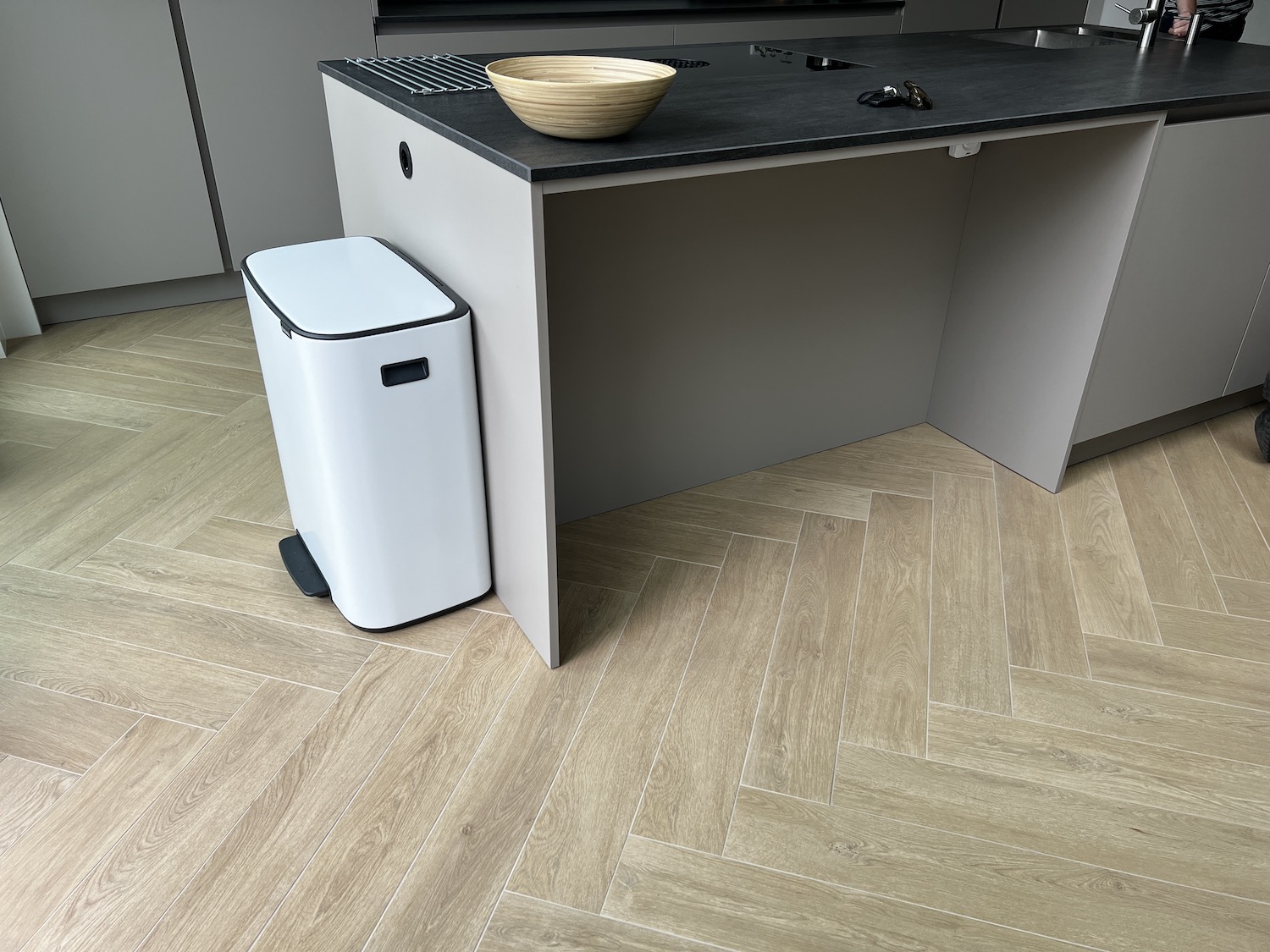 Visgraat Houtlook Tegels Keuken