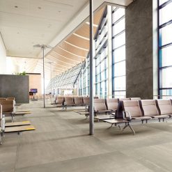 Alternative view of Metallook Tegel Slabs 80x160 - AVA Metal Greige Mat Grijs