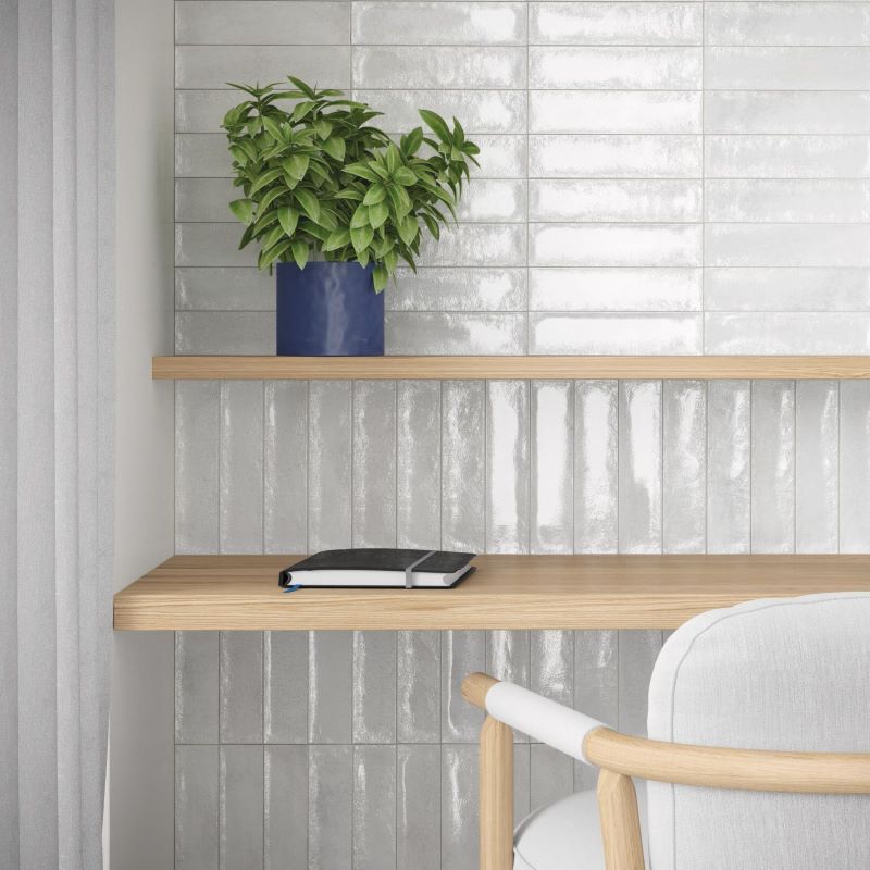 Handvorm Tegel 6×24,6 Harmony Aura White