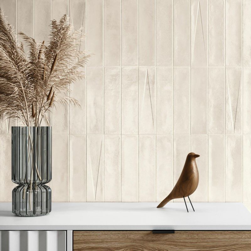 Handvorm Tegel 6×24,6 Harmony Aura Sand Decor