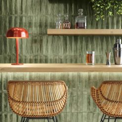 Alternative view of Handvorm Tegel 6x24,6 Harmony Aura Green Decor