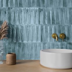 Alternative view of Handvorm Tegel 6x24,6 Harmony Aura Blue Decor