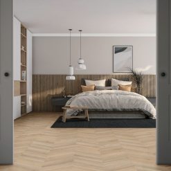 Alternative view of Vivafloors Hongaarse Punt 7230 15,9x55,08 Wood Touch Beige