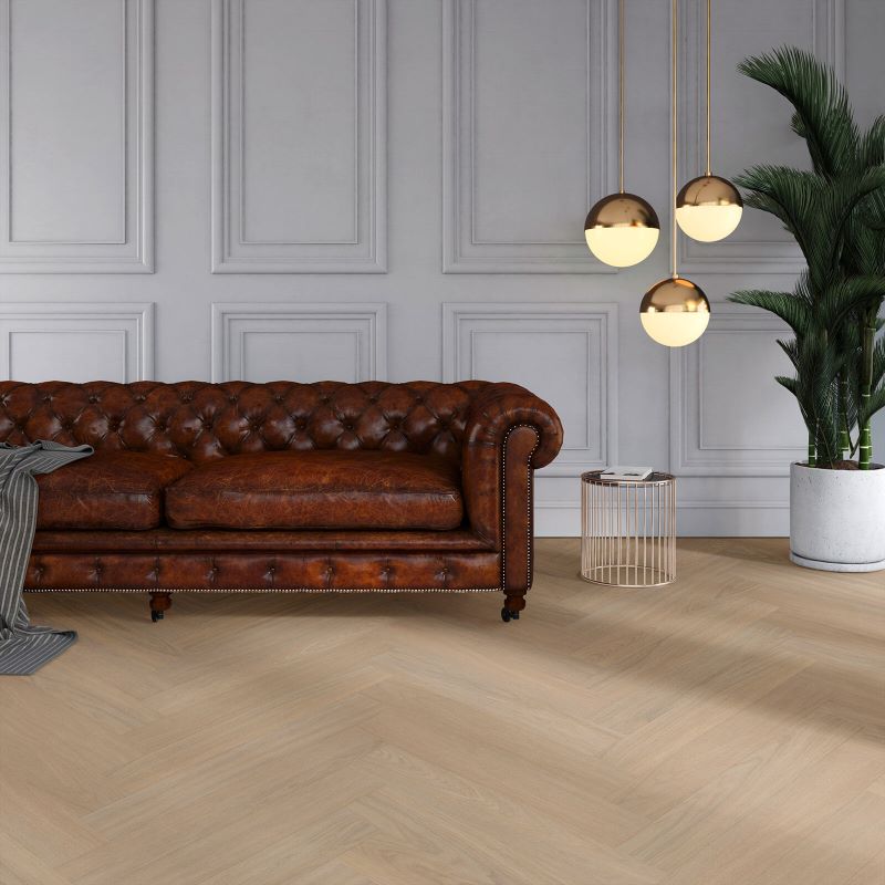 Vivafloors Walvisgraat 7810 15,2×91,4 Wood Touch Beige