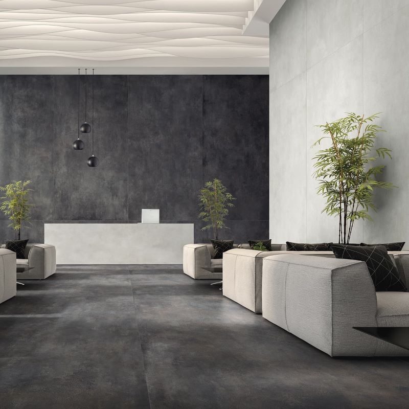 Betonlook Tegel Slabs 80×160 – AVA Skyline Ghiaccio Mat Grijs