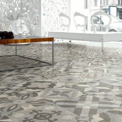 30x30 tegels Portugese Tegels - Farnese Ribadeo Gredos Mix Grijs Sfeer