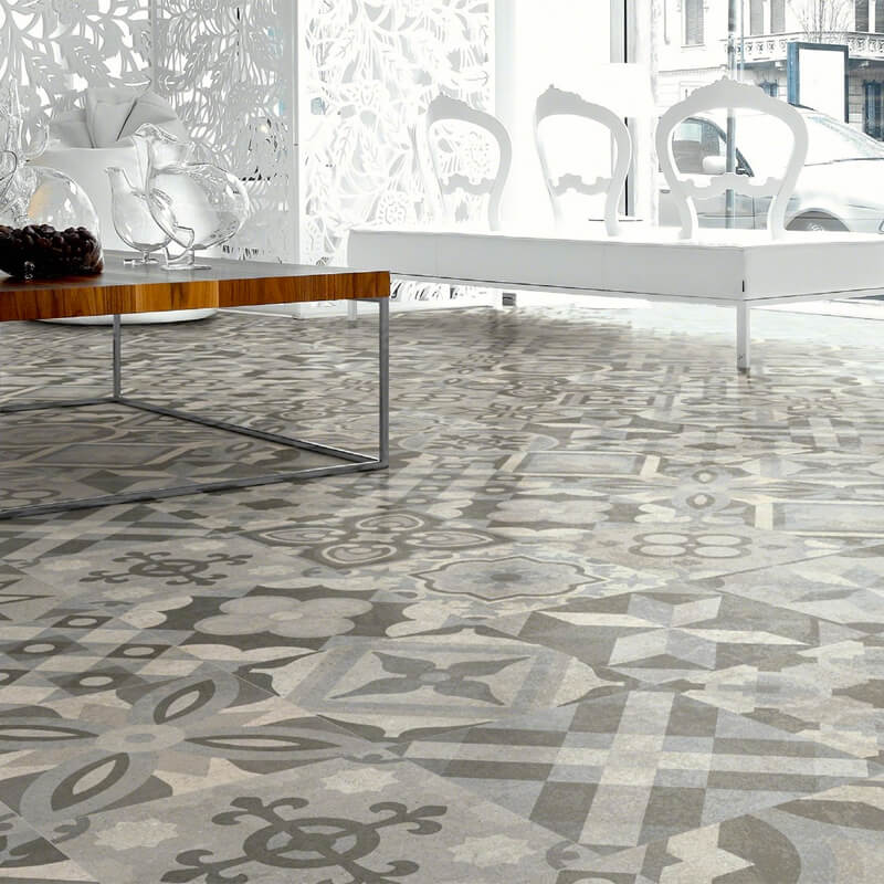 30x30 Portugese Tegels - Ribadeo Gredos (Mix) Grijs 30x30 Portugese Tegels - Ribadeo Gredos (Mix) Grijs