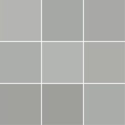 Handvorm Tegel 12,3×12,3 Harmony Cube Silver