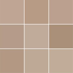 Handvorm Tegel 12,3×12,3 Harmony Cube Taupe