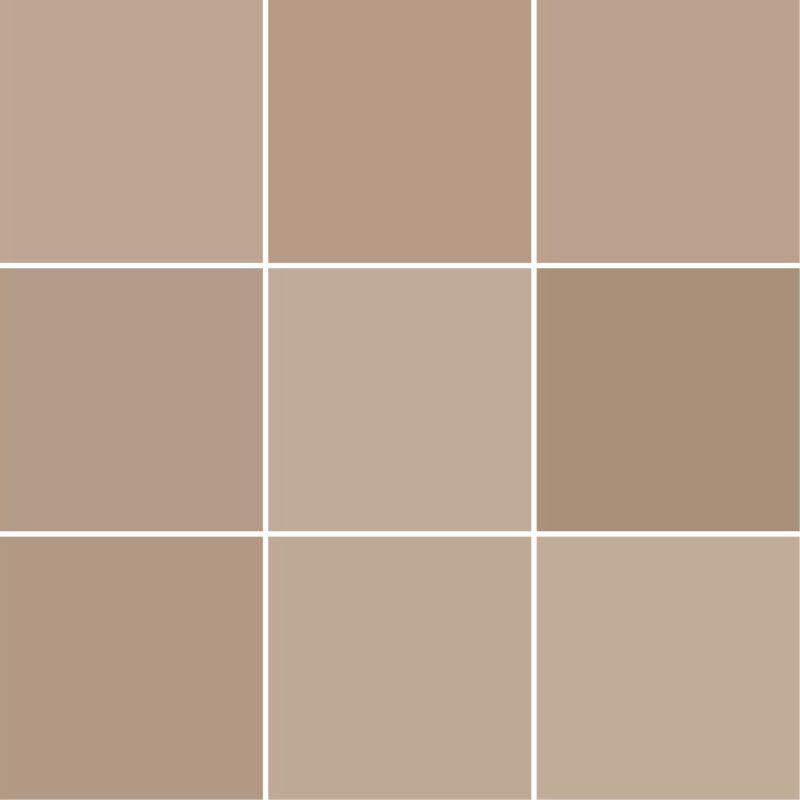 Handvorm Tegel 12,3×12,3 Harmony Cube Taupe