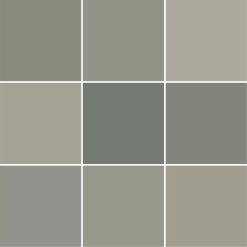 Handvorm Tegel 12,3×12,3 Harmony Cube Sage Groen