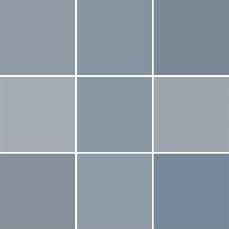 Handvorm Tegel 12,3×12,3 Harmony Cube Blue