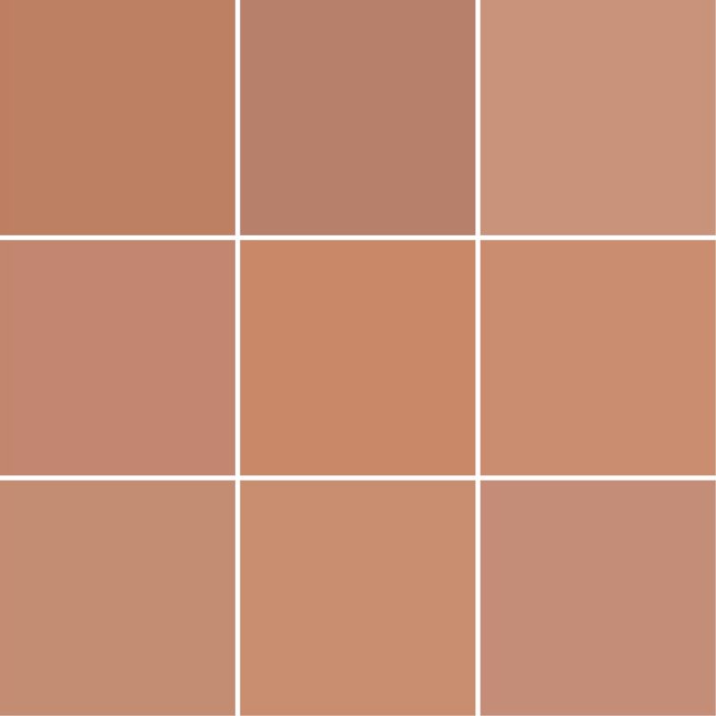 Handvorm Tegel 12,3×12,3 Harmony Cube Clay Lichtbruin