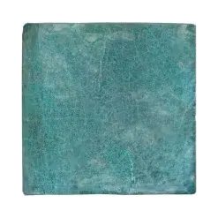 Handvorm Tegel 10x10 Harmony Dyroy Aqua Blauw