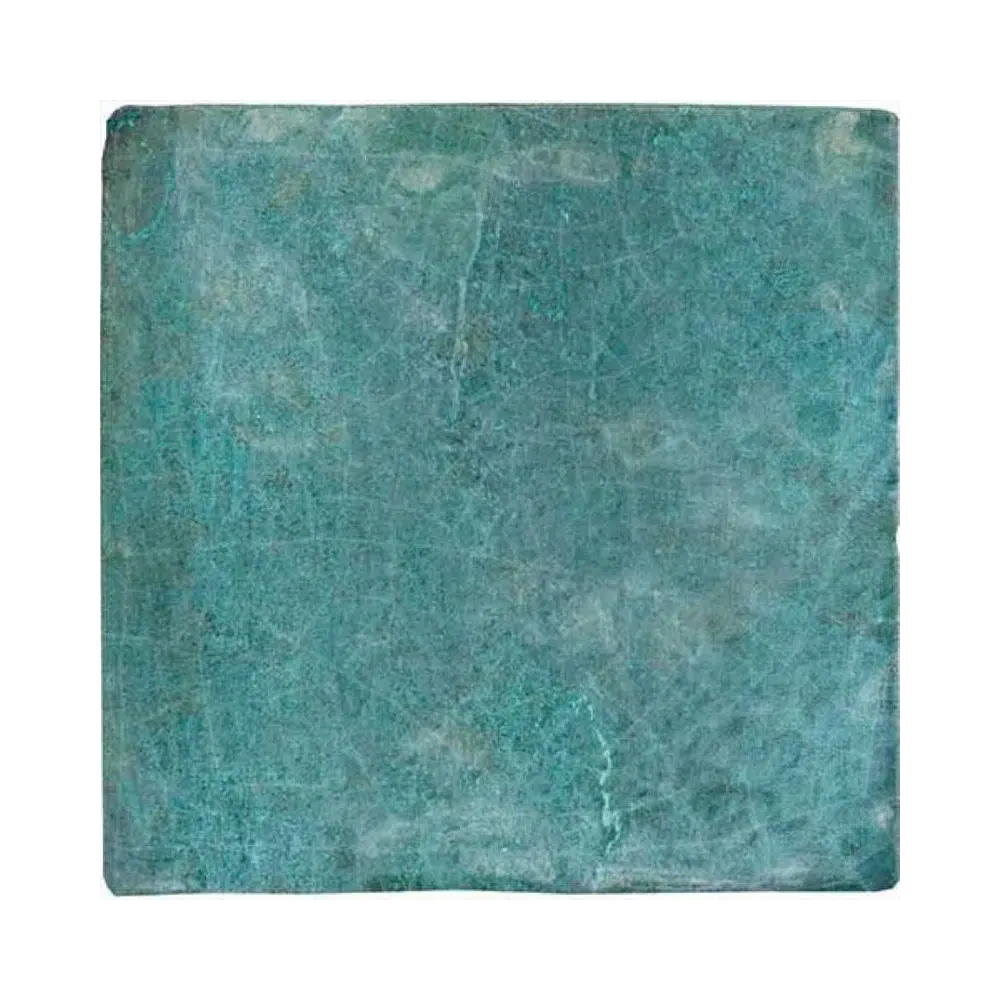 Handvorm Tegel 10x10 Harmony Dyroy Aqua Blauw