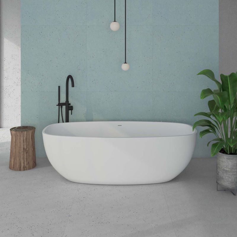 Natuursteenlook Tegel 90×90 Harmony Sienna Silver