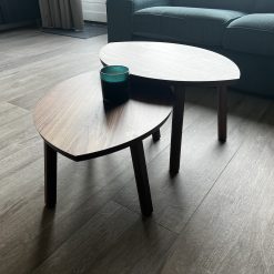 Woonkamer keramisch parket tegels