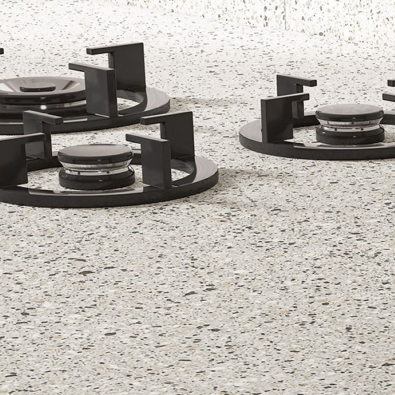 Terrazzolook Tegel Palladio Certosa Naturale 60x120 Wit Terrazzolook Tegel Palladio Certosa Naturale 60x120 Wit