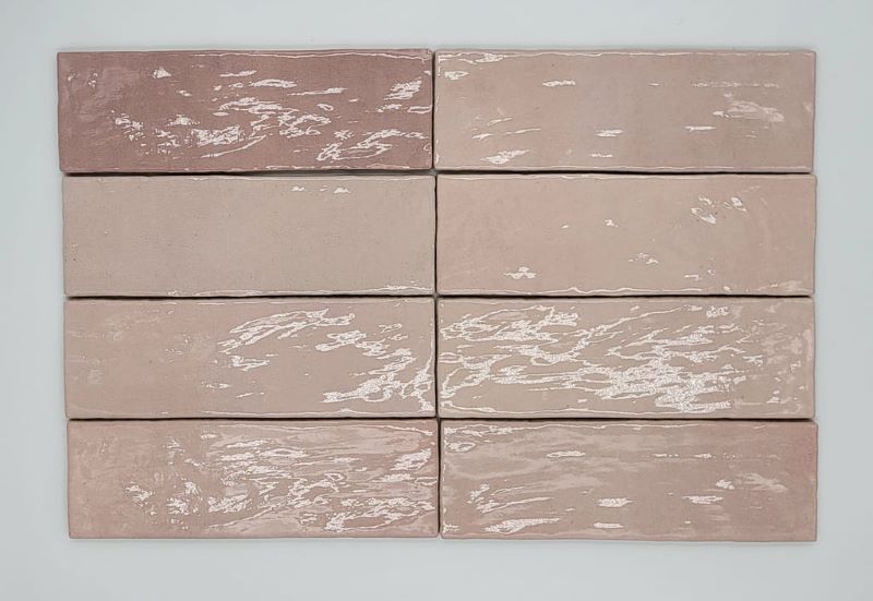 Handvorm Tegel 6,5×20 Harmony Djerba Pink