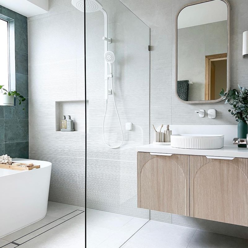 Leisteenlook Tegel 60×120 Limestone White Riga