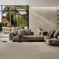 Alternative view of Leisteenlook Tegel Caesar Slab Ash 60x120 Lichtbruin