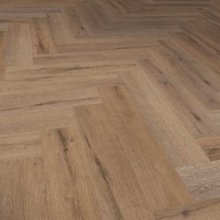 Mansion Dryback Visgraat 15x75 Dark Oak Bruin