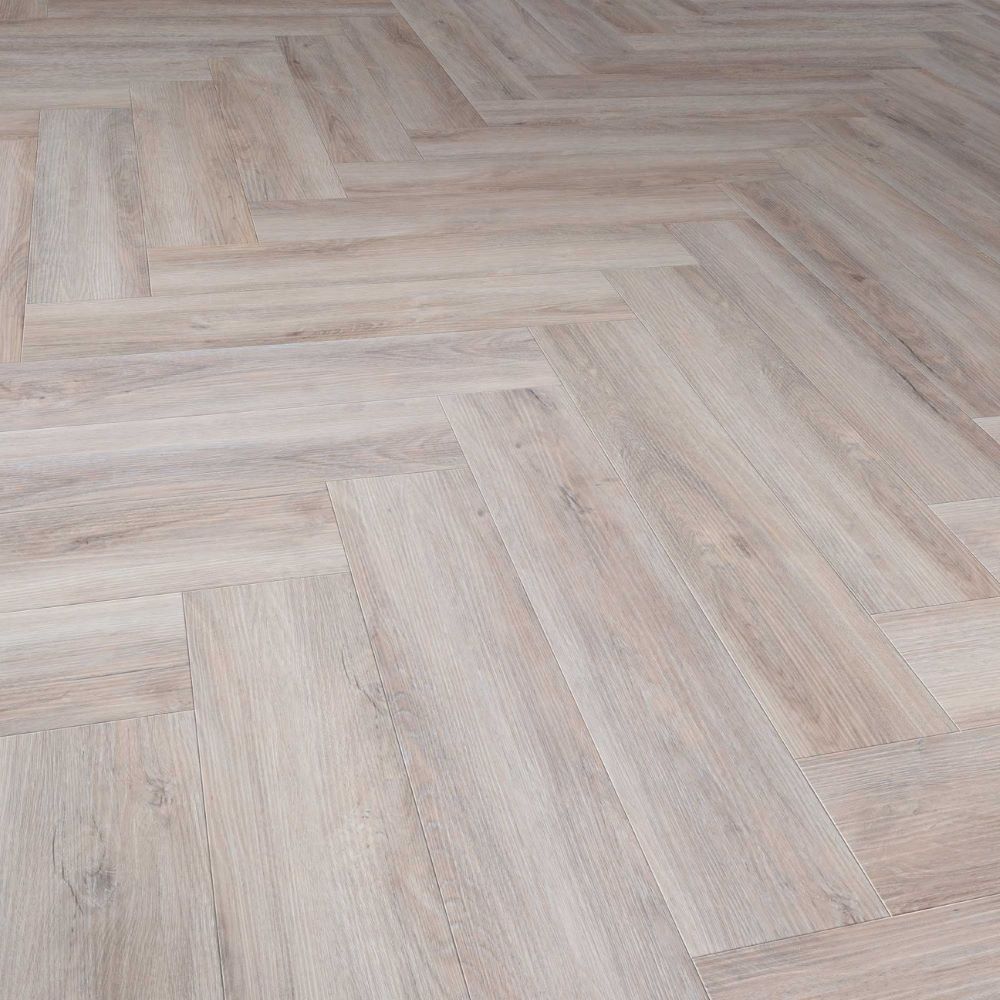 Mansion Dryback Visgraat 15×75 Sand Oak Lichtgrijs