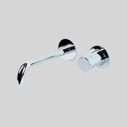 Lagoo Inbouw 1-greeps Wastafelmengkraan Uitloop 19 cm - Chrome G1200-19CH