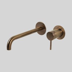 Lagoo Inbouw 1-greeps Wastafelmengkraan Uitloop 22 cm - Brushed Copper G1200-22BK