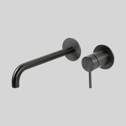 Lagoo Inbouw 1-greeps Wastafelmengkraan Uitloop 22 cm - Brushed Gun Metal G1200-22GM