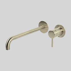 Lagoo Inbouw 1-greeps Wastafelmengkraan Uitloop 26 cm - Brushed Nickel G1200-26BN