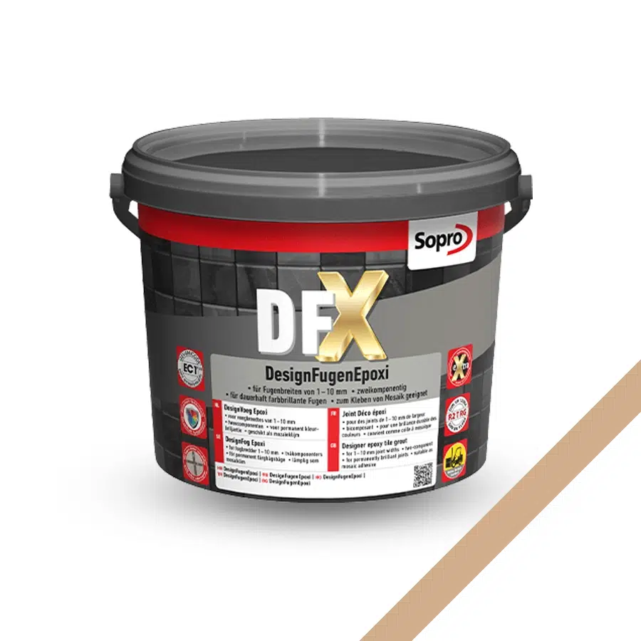 Sopro DFX Epoxy Designvoeg Twee Componenten - Jurabeige - 3 KG