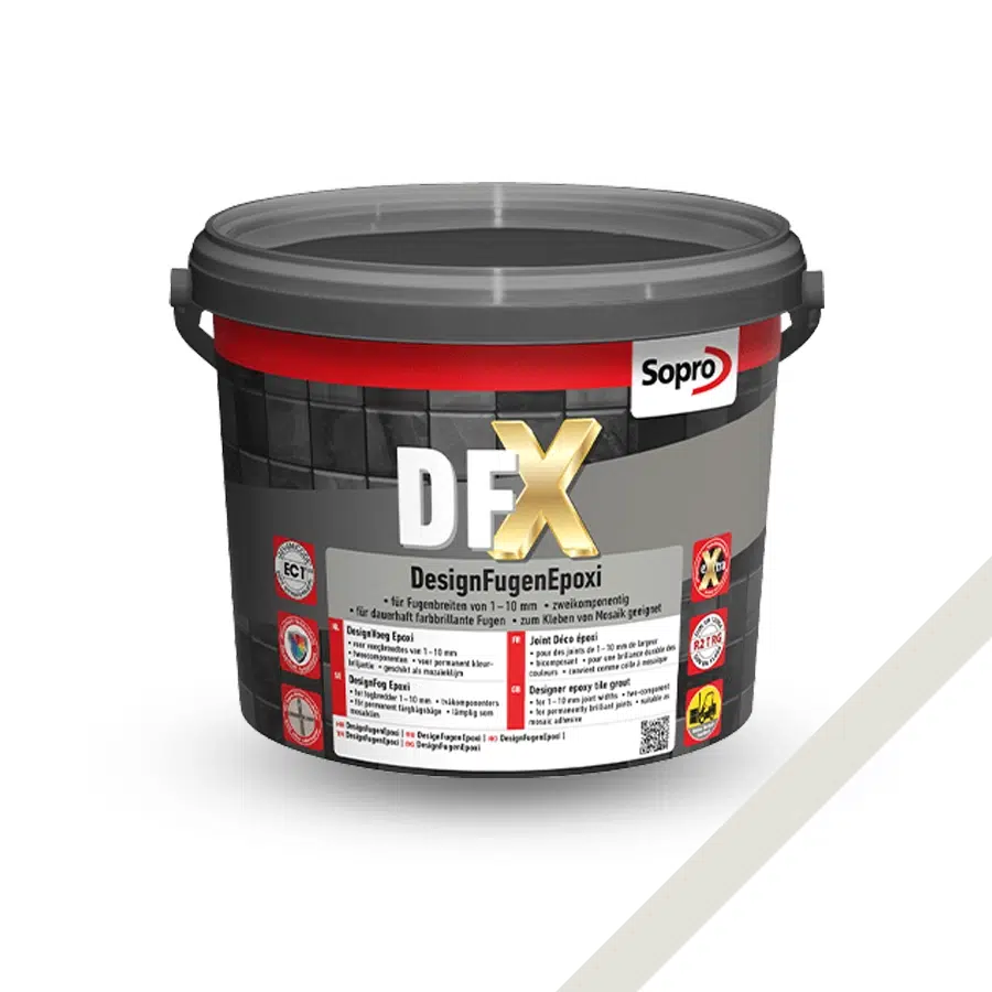 Sopro DFX Epoxy Designvoeg Twee Componenten - Lichtgrijs - 3 KG