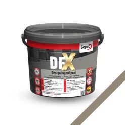 Sopro DFX Epoxy Designvoeg Twee Componenten - Zandgrijs - 3 KG