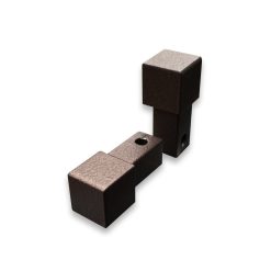 Tegelprofiel Alferquad Hoekstuk Klei Gepoedercoat 10 mm