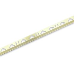 Tegelprofiel Alferpro Alferquad Vierkant - Goud Geborsteld - 10 mm