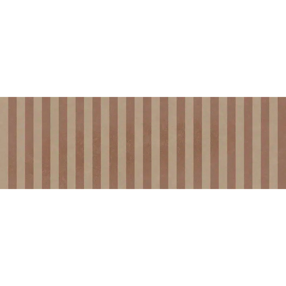 Wandtegel Ritmo Zouk-R Rojizo Cobre Oxidado 32x99 Rood