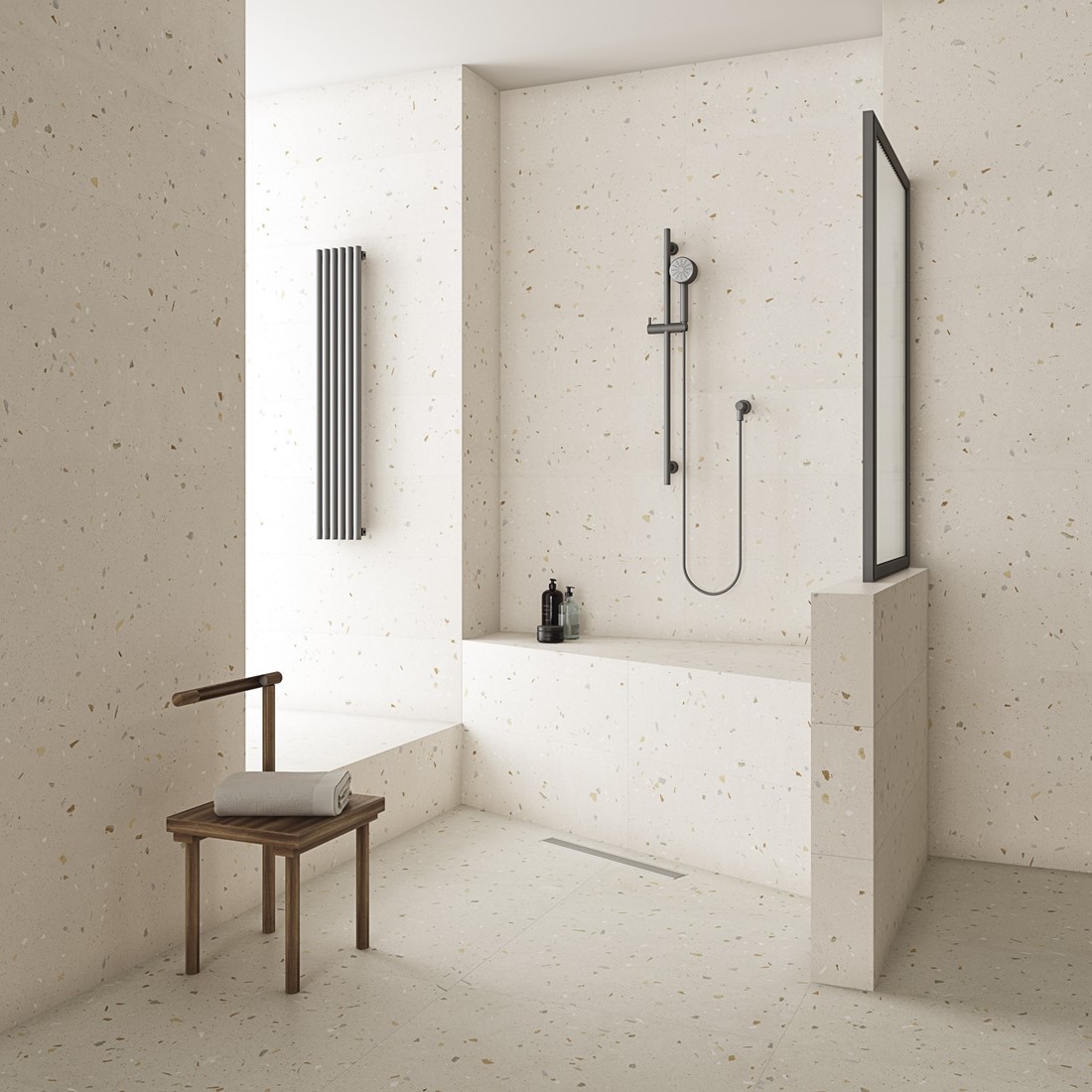 60x60 Terrazzo Tegels Croccante Tutti Frutti Lichtgrijs 60x60 Terrazzo Tegels Croccante Tutti Frutti Lichtgrijs