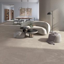 60x60 Vives Salerno-R Betonlook Gietvloer Tegels Taupe Sfeer