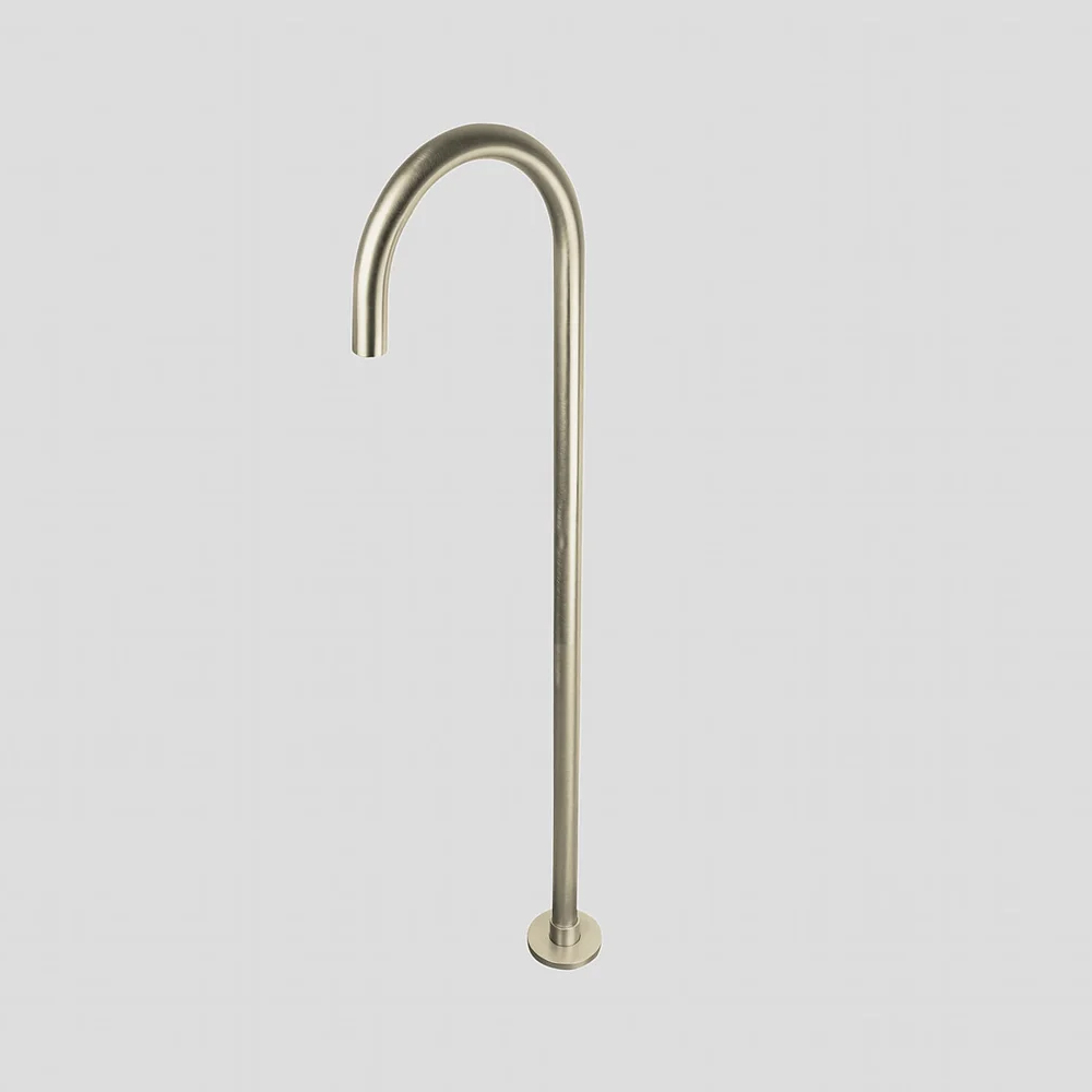 G3202BN Lagoo Vrijstaande baduitloop - Brushed Nickel