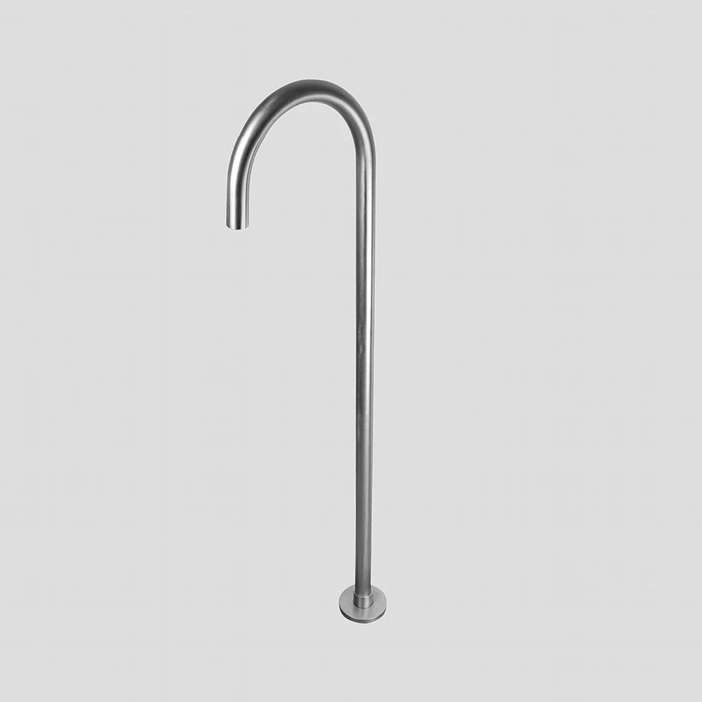 G3202CH Lagoo Vrijstaande baduitloop - Chrome